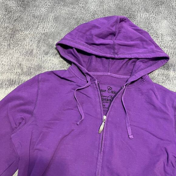 Y2k Onque bedazzled zip up hoodie - Picture 3 of 6